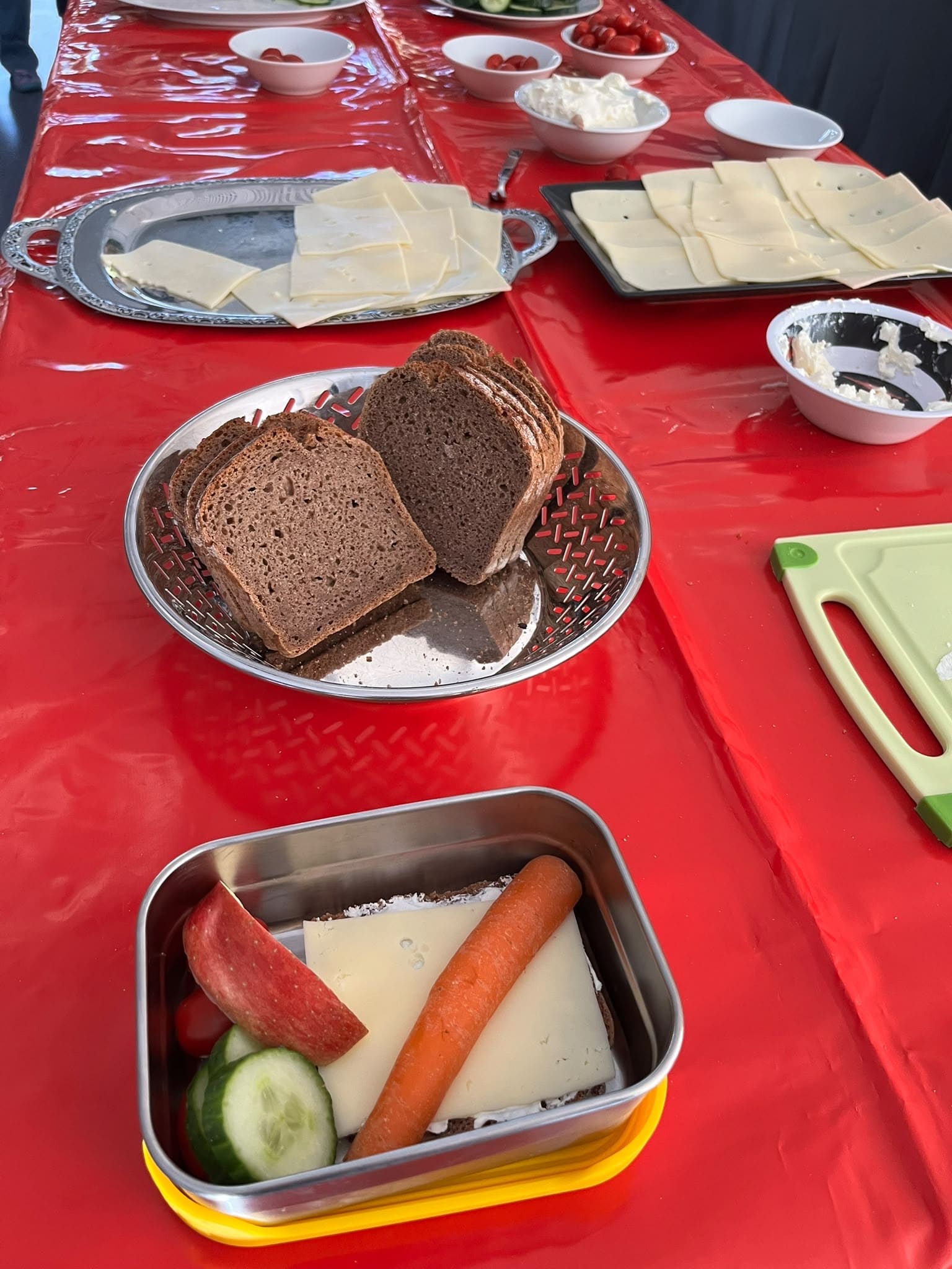 Gesundes Frühstück in der Brotdose